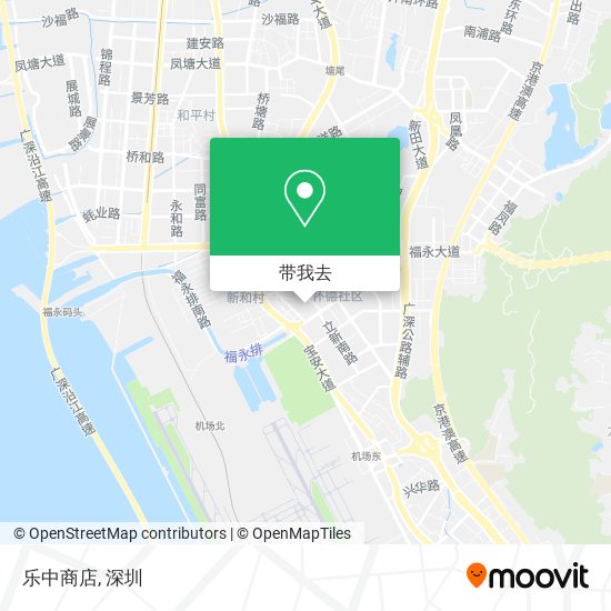 乐中商店地图