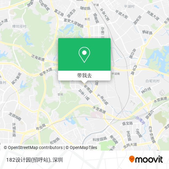 182设计园(招呼站)地图
