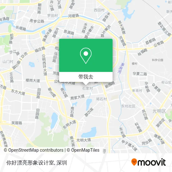 你好漂亮形象设计室地图