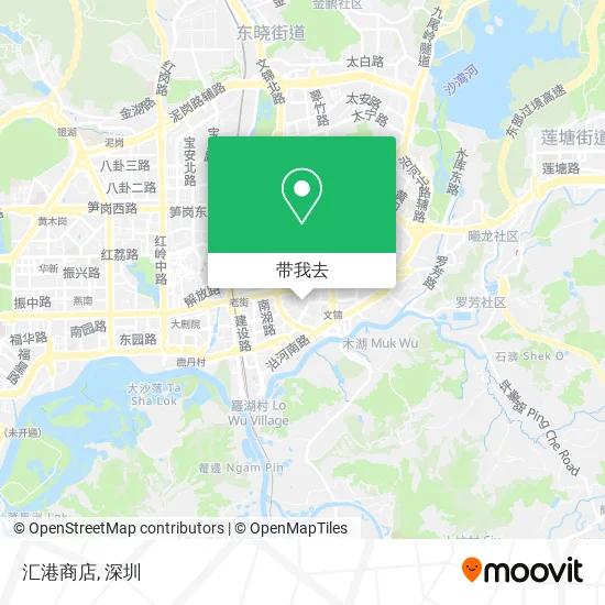 汇港商店地图
