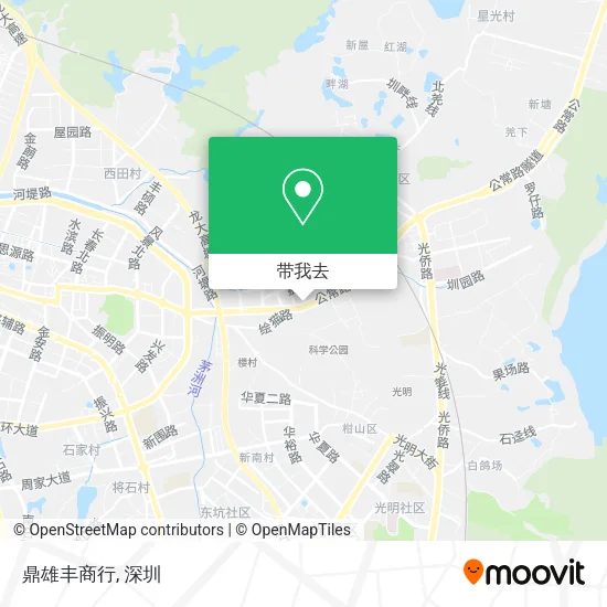 鼎雄丰商行地图