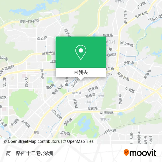 简一路西十二巷地图