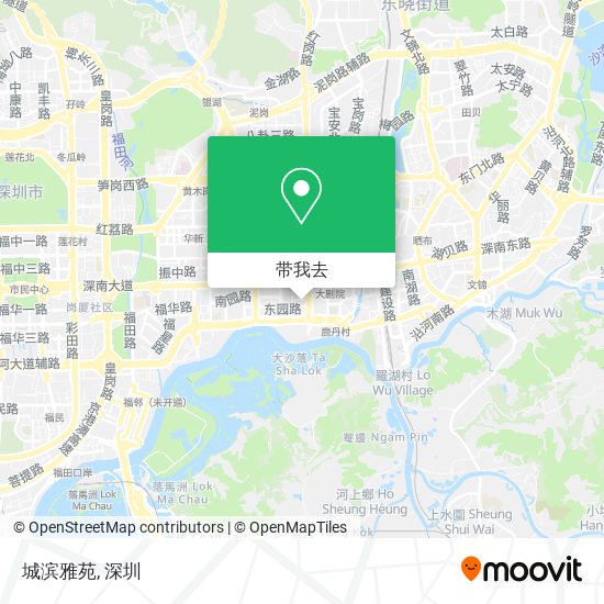 城滨雅苑地图