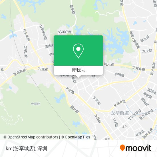 km(纷享城店)地图