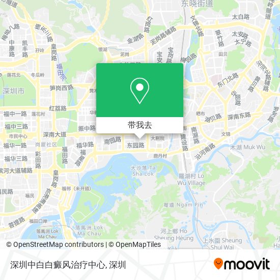 深圳中白白癜风治疗中心地图