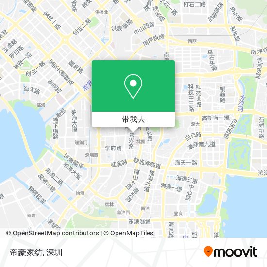帝豪家纺地图
