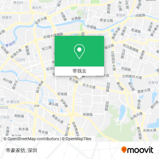 帝豪家纺地图
