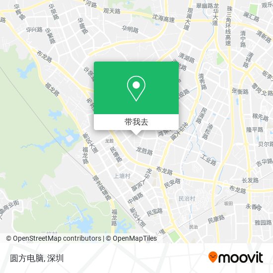 圆方电脑地图