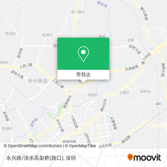 永兴路/淡水高架桥(路口)地图