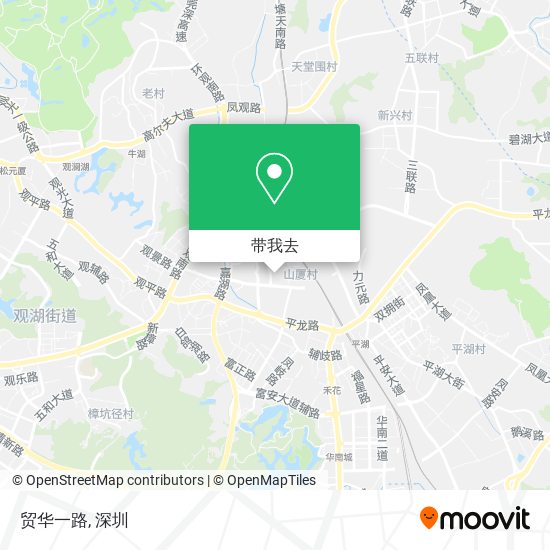 贸华一路地图