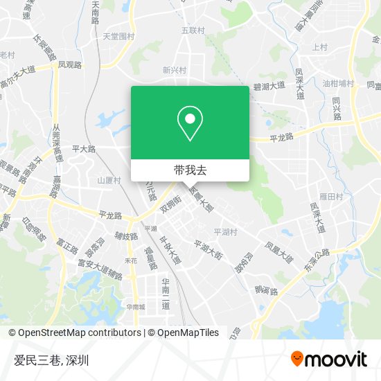爱民三巷地图