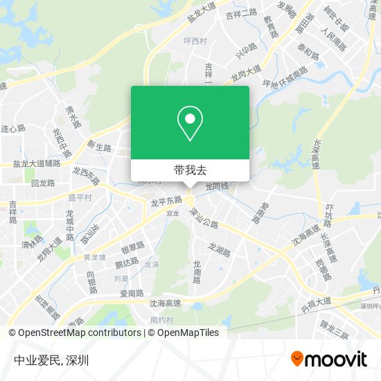 中业爱民地图