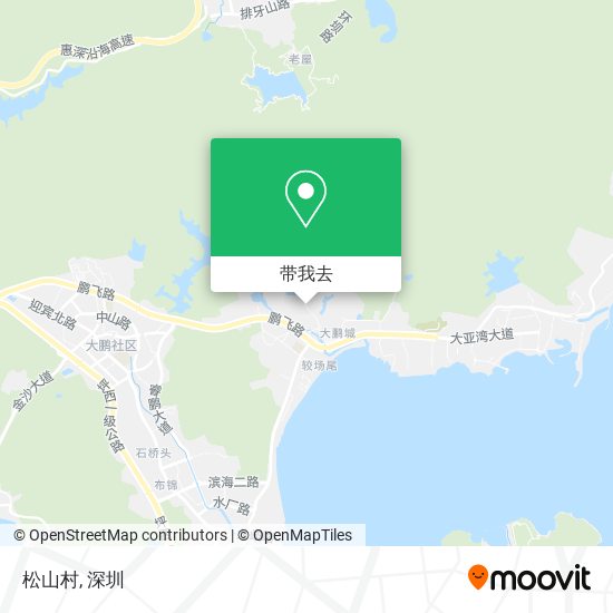 松山村地图