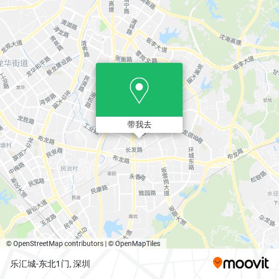 乐汇城-东北1门地图