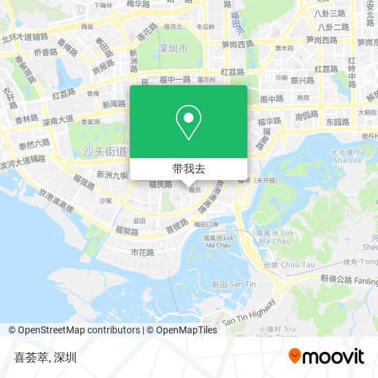 喜荟萃地图