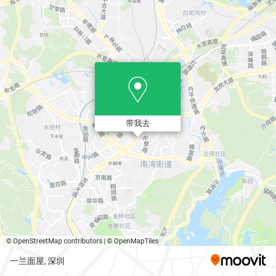 一兰面屋地图