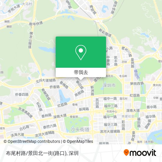 布尾村路/景田北一街(路口)地图