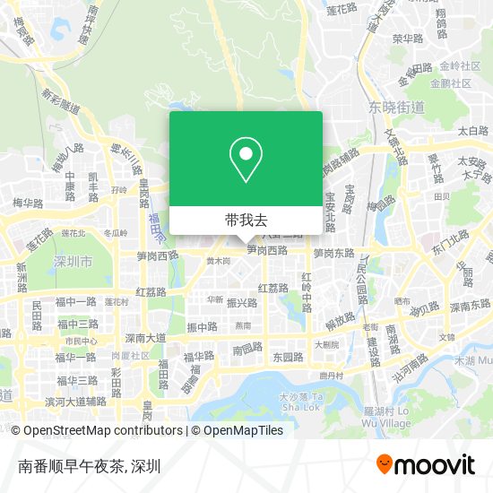南番顺早午夜茶地图