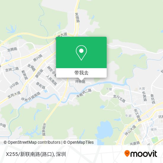 X255/新联南路(路口)地图