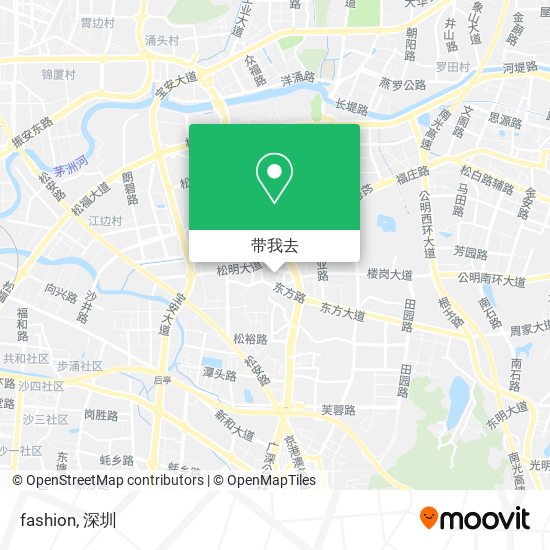 fashion地图