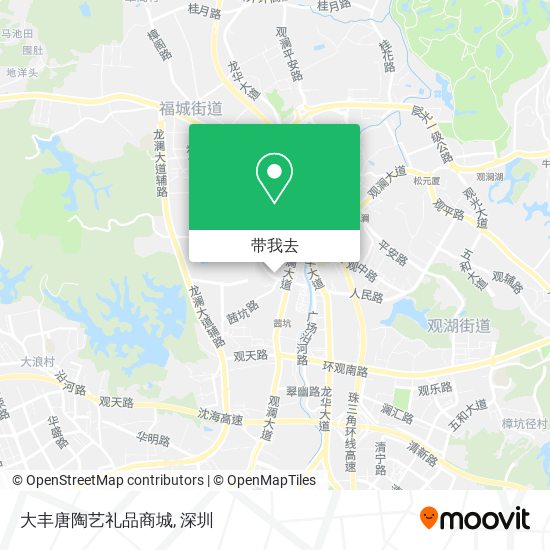 大丰唐陶艺礼品商城地图