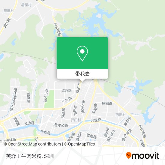 芙蓉王牛肉米粉地图