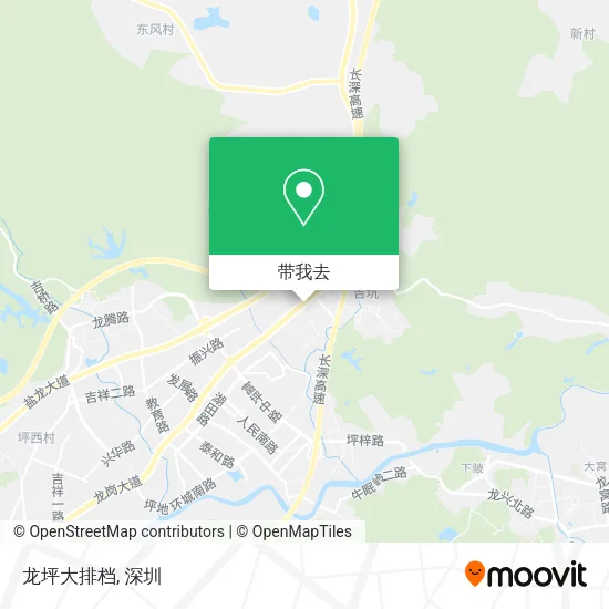 龙坪大排档地图