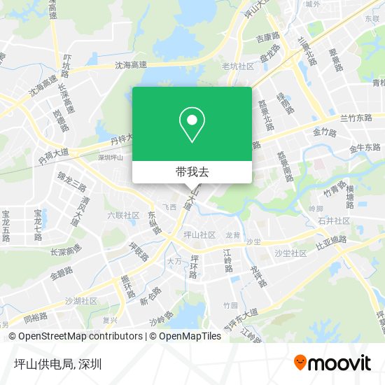 坪山供电局地图