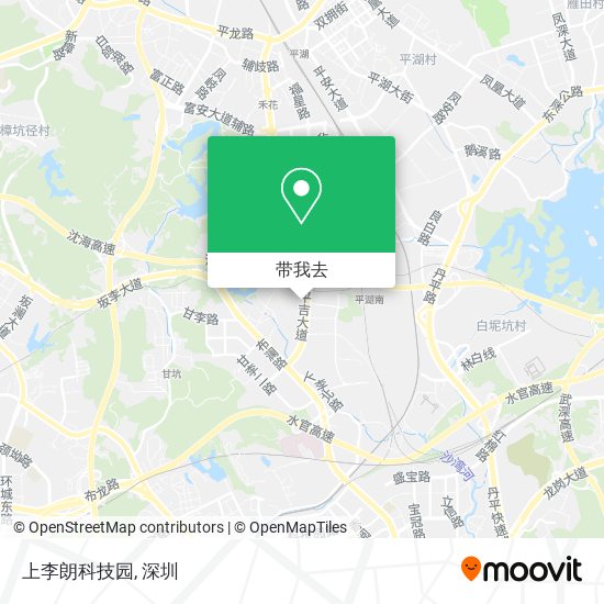 上李朗科技园地图