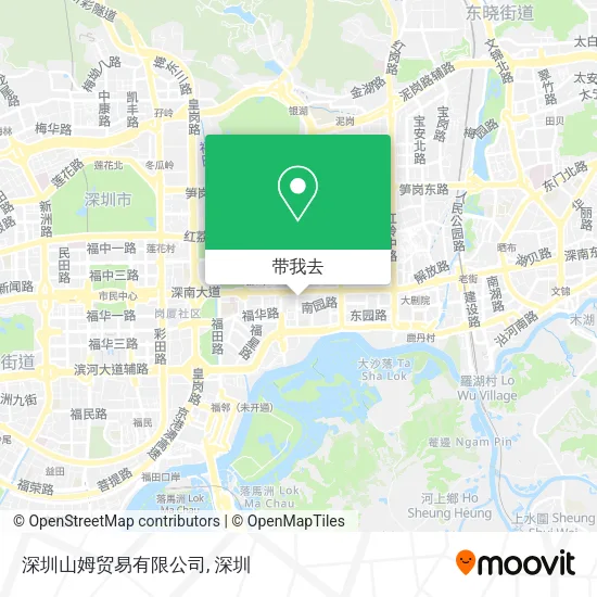 深圳山姆贸易有限公司地图