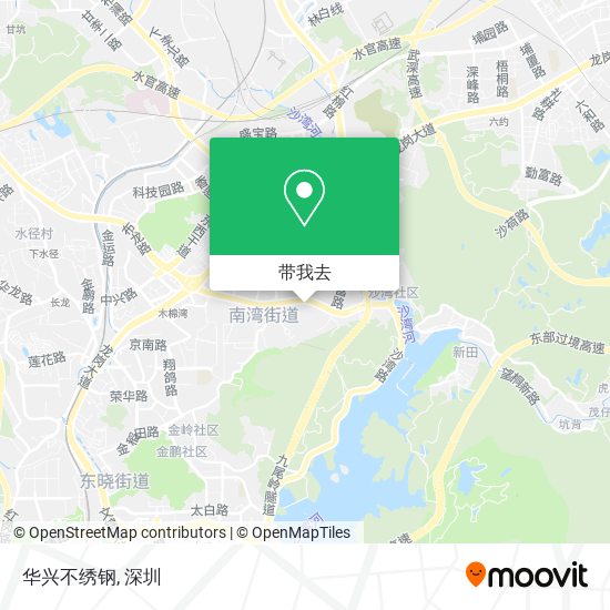 华兴不绣钢地图