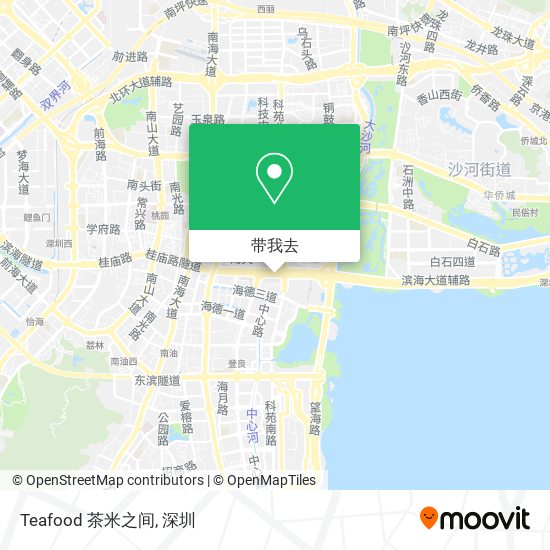 Teafood 茶米之间地图