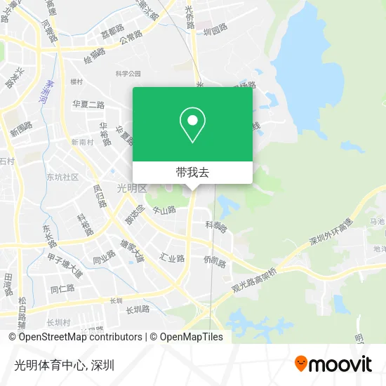 光明体育中心地图