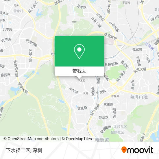下水径二区地图