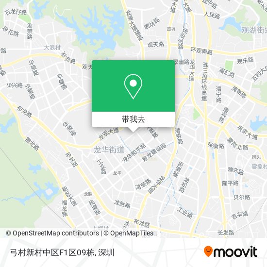 弓村新村中区F1区09栋地图
