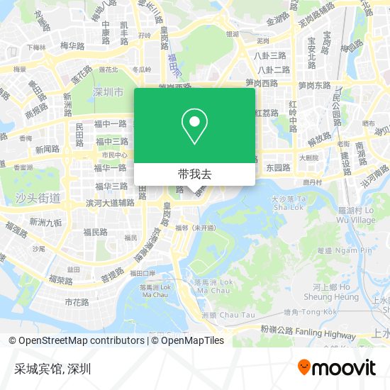 采城宾馆地图
