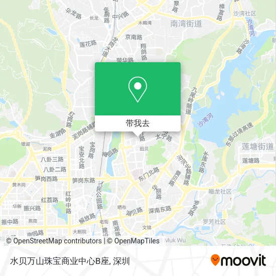 水贝万山珠宝商业中心B座地图