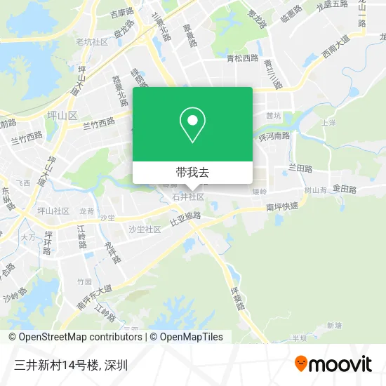 三井新村14号楼地图