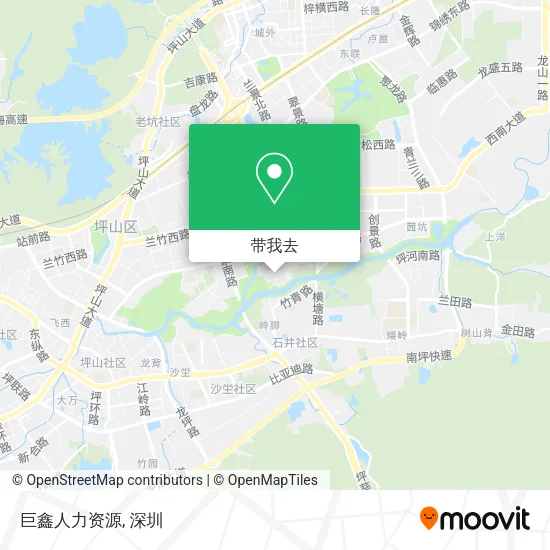 巨鑫人力资源地图