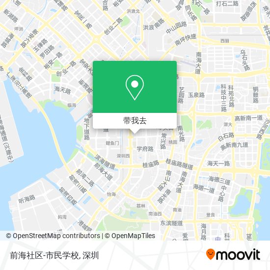 前海社区-市民学校地图