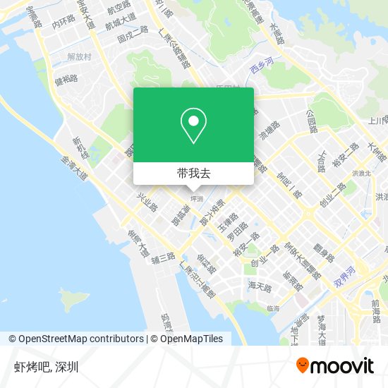 虾烤吧地图