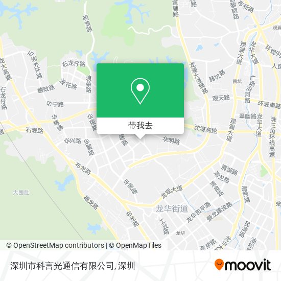 深圳市科言光通信有限公司地图