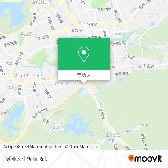 紫金又生饭店地图