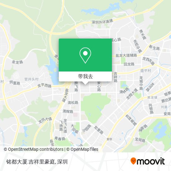 铭都大厦.吉祥里豪庭地图
