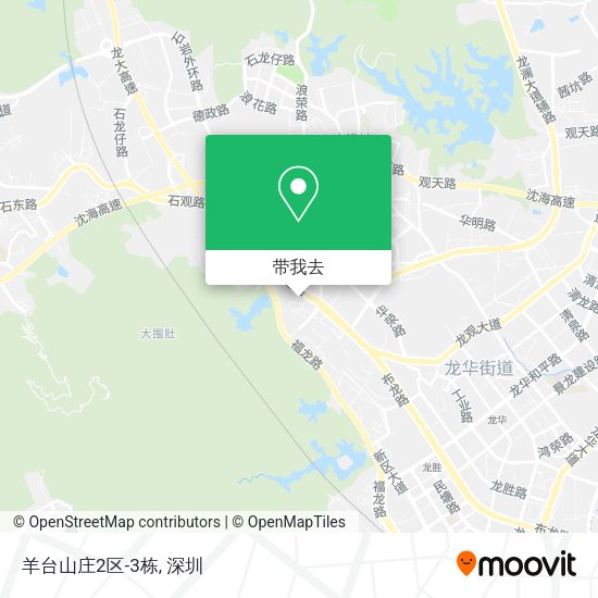 羊台山庄2区-3栋地图