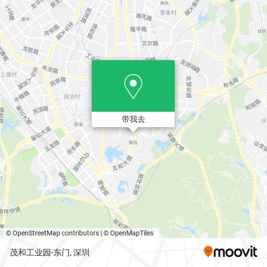 茂和工业园-东门地图