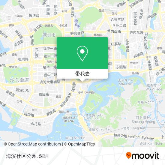 海滨社区公园地图