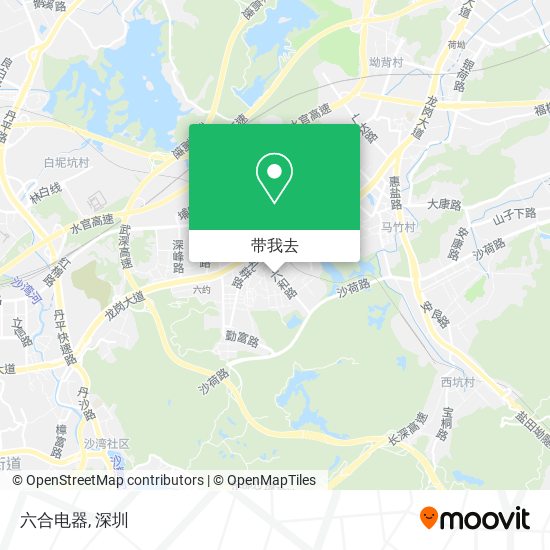 六合电器地图