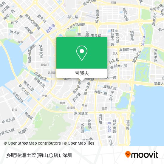 乡吧啦湘土菜(南山总店)地图