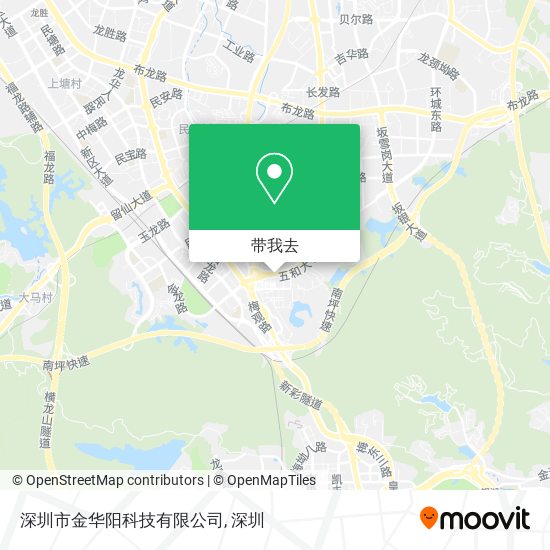 深圳市金华阳科技有限公司地图